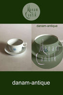 Bing & Grøndahl Hank Kaffekop No 747. Designet af Erik Magnussen