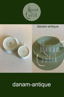 Bing Grondahl Hank咖啡杯，带圆形手柄，编号746。设计者：Erik Magnussen