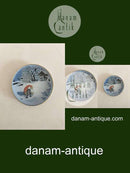 Bing & Grøndahl Harald Wiberg Julestel Platte No. 3505