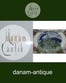 Bing & Grøndahl Hejre Tallerken fra 1886-1888 23,5cm