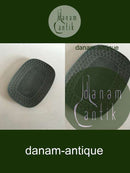 Bing & Grøndahl (Kronjyden) Grøn Azur Serveringsfad