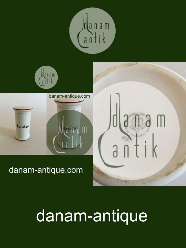 Bing & Grøndahl Laurbær Krydderikrukke No 497 fra Apotekerserien