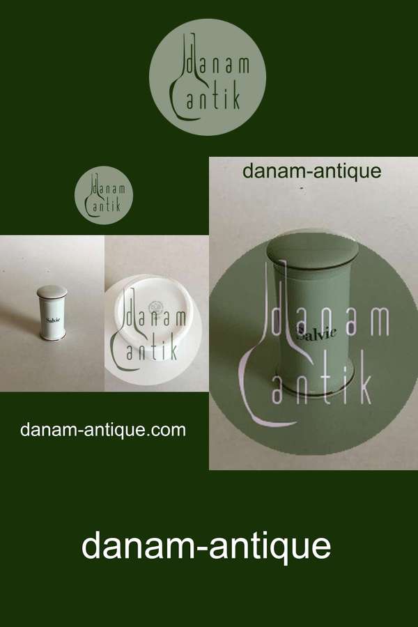 Bing & Grøndahl Salvie Krydderikrykke No 497 fra Apotekerserien