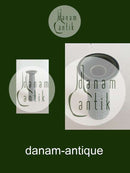 Bing og Grøndahl Kronjyden Grøn Azur Lysestage / Vase