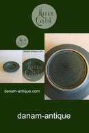 Bing & Grøndahl (Kronjyden) Grøn Azur Flad Skål