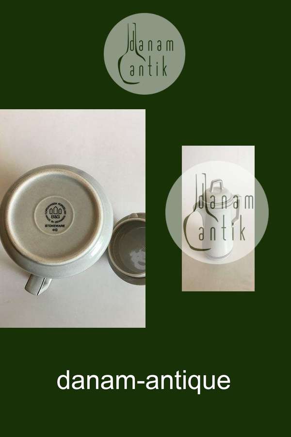 Bing & Grøndahl Stentøj Columbia Kaffekande No 442