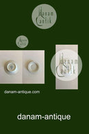 Bing Grondahl 釉面石器 "Coppelia "小盘 No 332