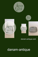 Bing & Grøndahl/Kronjyden Grå Cordial Servingsfad No 316