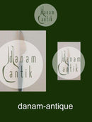 Georg Jensen Rostfreies grünes Strata-Essensmesser