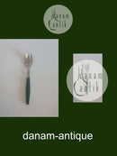 Georg Jensen Stainless Grøn Strata Frokostgaffel