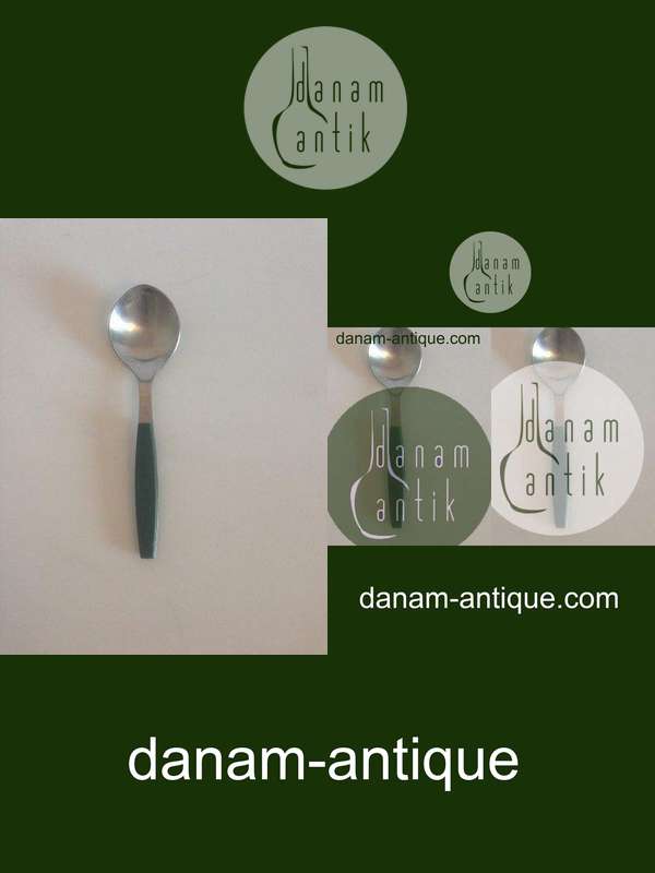 Georg Jensen Stainless Grøn Strata Spiseske