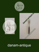 Georg Jensen Edelstahl Schwarz Strata Fleischgabel