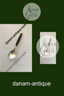 ジョージ ジェンセン ブラック ストラータ ステンレススチールスプーン