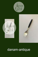 Georg Jensen Sort Strata Rustfri stål Frokost/salat gaffel