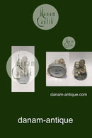 皇家哥本哈根图2298 皇家哥本哈根。有小女孩的平底锅 VW V.Waldorff 1923 8 x 6 cm