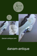 Royal Copenhagen Art Nouveau Hængevase udformet som Torsk No 458