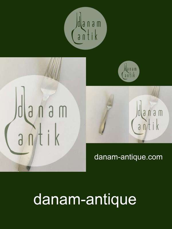 Georg Jensen Stainless 'Plata' Spisegaffel