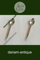 Georg Jensen Edelstahl 'Prisme' Matte Teelöffel