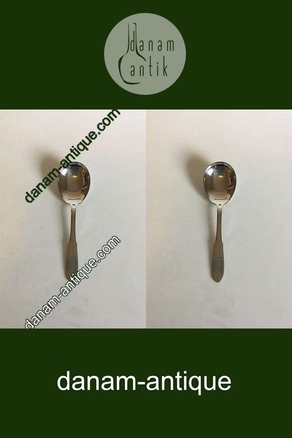 Georg Jensen Stainless 'Mitra' Blank Servingsske