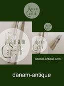 Georg Jensen Stainless Mat "Mitra" Forskærer Kniv og Gaffel Sæt