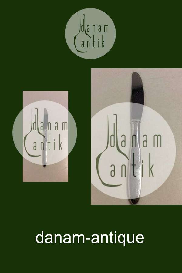 Georg Jensen  Stainless Mitra, Mat Spisekniv u/ skær