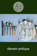 Georg Jensen Bo Bonfils ステンレスマット ディナーカトラリー 12人用 72本セット