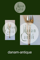 Georg Jensen ステンレス製「Bo Bonfils」サラダサービングフォーク