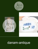 皇家哥本哈根男孩和公鸡的小雕像 No 2445