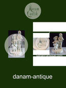 Royal Copenhagen Figur Pige og Dreng med Violin Tidlig model