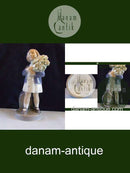 Royal Copenhagen Figurine May Girl with Flowers No 4527