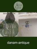 Royal Copenhagen Overglasur figur Marchen Chrilles Bachers Datter Kirkedragt, Amager No 12107