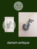 Royal Copenhagen Figur af Legende Kat No 727