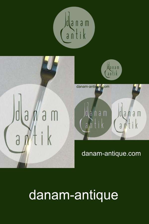 乔治-延森不锈钢 "哥本哈根线，垫 "肉叉