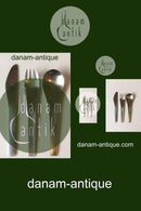 Georg Jensen Stainless Steel Blå Haj Bestiksæt til 12 personer, 36 dele