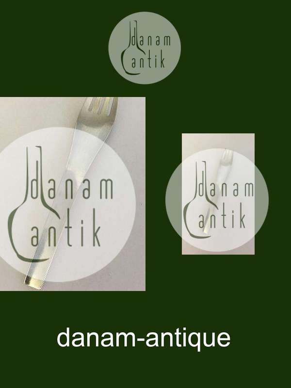 Georg Jensen Stainless 'Blå Haj' Spisegaffel