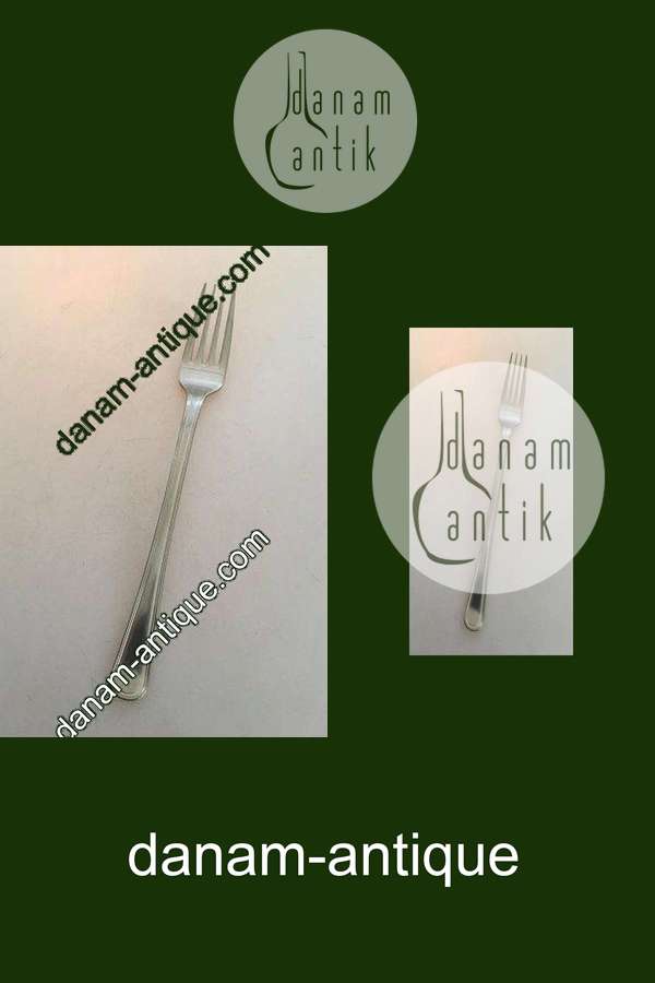 Georg Jensen不锈钢 "Copenhagen Line, Mat "午餐叉