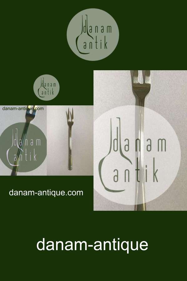 Georg Jensen Stainless 'Copenhagen Line, Mat' Cold Cut Fork