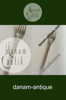 Georg Jensen Stainless 'Prism' Matt Dinner Fork