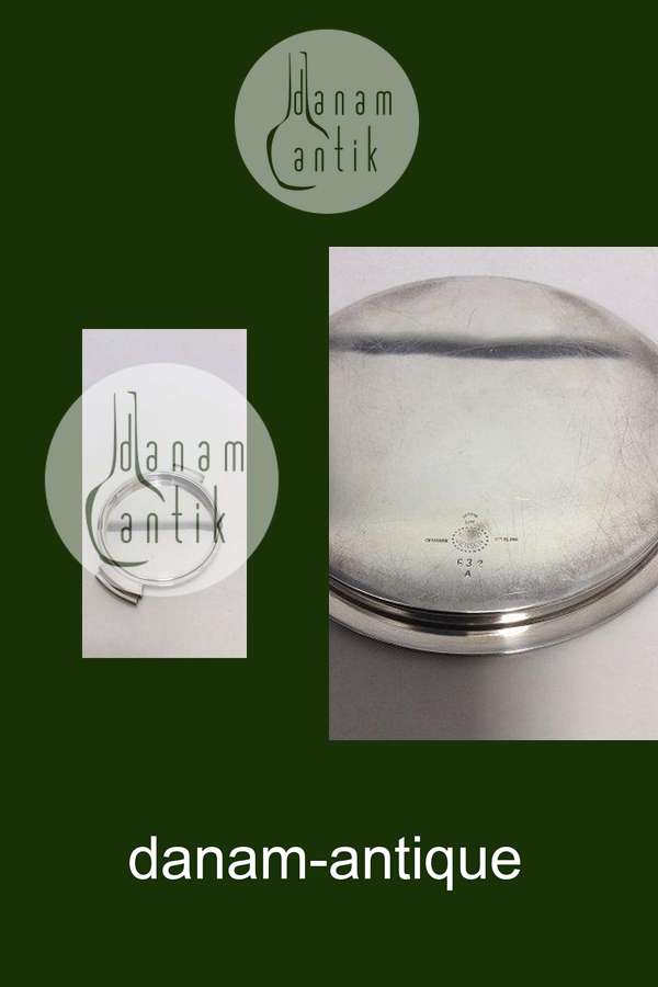 Georg Jensen Sterling Silber Pyramide Kleines Tablett Nr. 632A