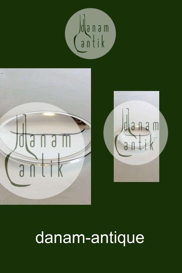 Georg Jensen Sterling Silber Niedrige runde Schale von Harald Nielsen Nr. 600E