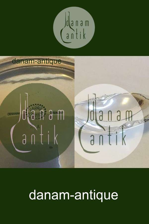 Georg Jensen Sterling Sølv Magnolia Skål No 2A