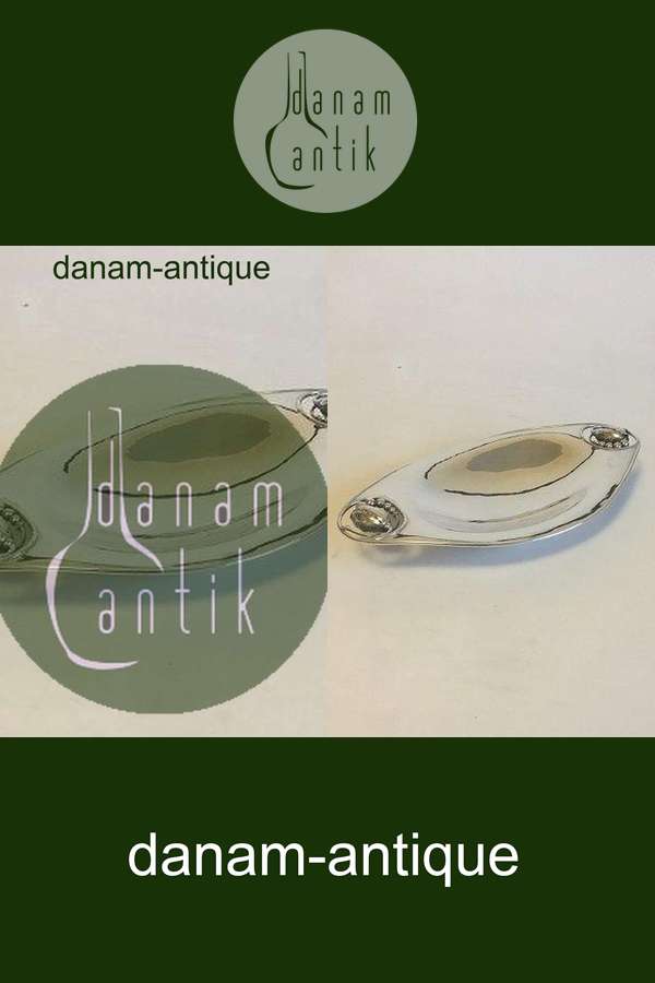 Georg Jensen Sterling sølv Magnolia Skål No 2E