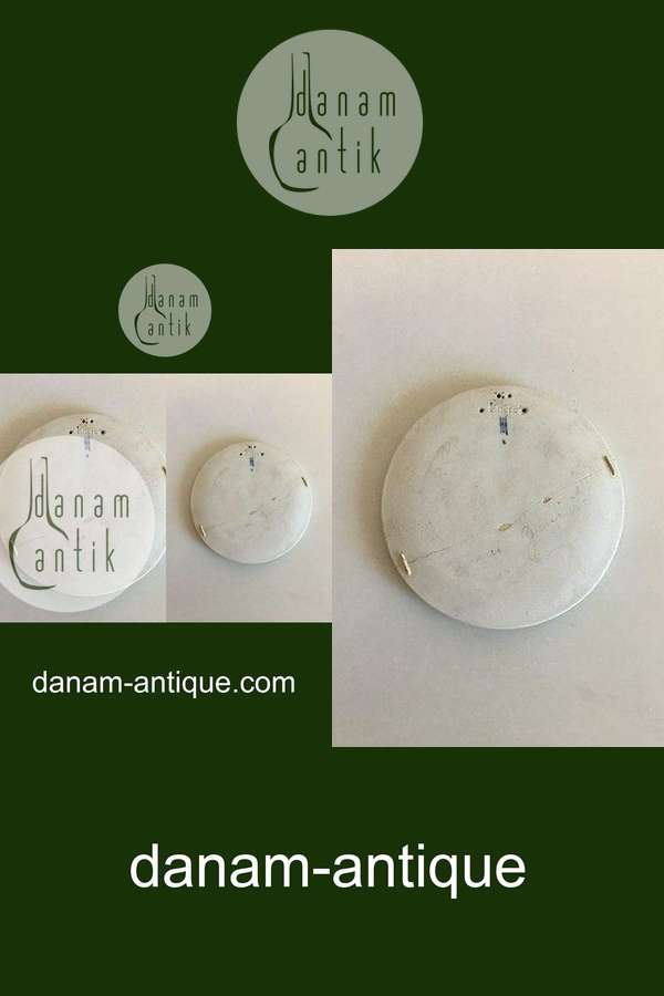 Royal Copenhagen Bisquit "Nytårets Genius" Platte