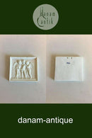 Royal Copenhagen Bisquit "Syngende engle" Platte