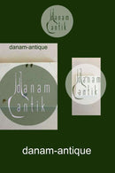 Royal Copenhagen Bisquit "Amor virker et net" Platte