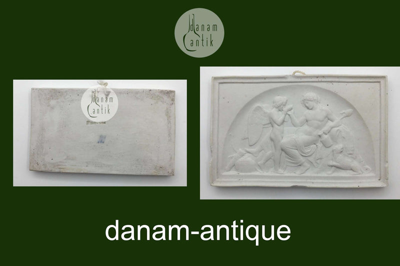 Royal Copenhagen Biscuit Platte Amor hos Bacchus No 66