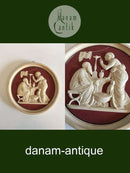 P. Ipsen Thorvaldsen Plate in terracotta Winter