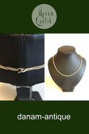 Georg Jensen Halskæde af Sterling sølv. Består af 4 kæder.