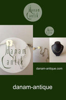 ジョージ ジェンセン スターリングシルバー ネックレス スモールフラワー No 42A 1915-1930年製