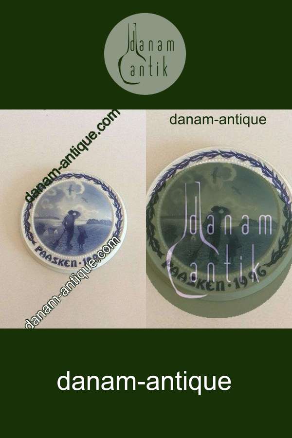 Bing & Grøndahl Påskeplatte fra 1926